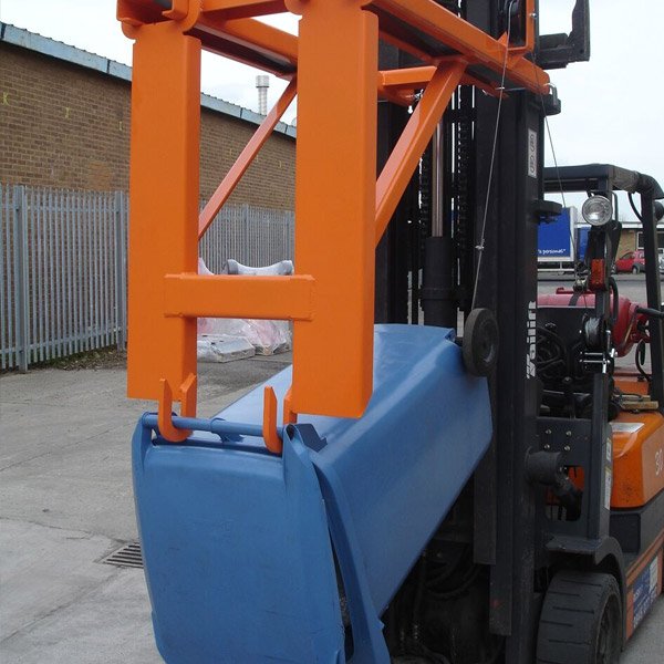 240L Forklift Wheelie Bin Lifter - TAG-Online - Delivery Across The UK