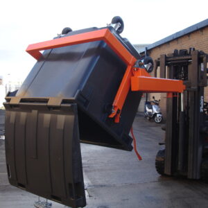 Forklift Fork Mounted Wheelie Bin Tipper