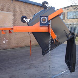 Forklift Fork Mounted Wheelie Bin Tipper