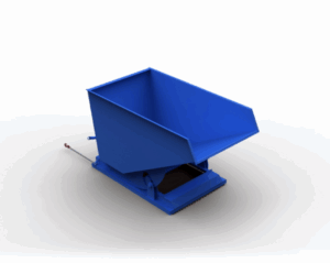 1200L Heavy-Duty Tipping Skip