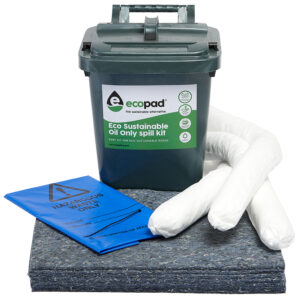Eco Sustainable 25L Oil Only Spill Kit in PE Caddy