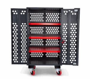 FittingStor Mobile Fittings Mesh Cabinet FC6